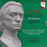 Idil Biret - Ferenz Liszt - 200th Anniversary Edition (CD 1: Piano Concertos, Totentanz)